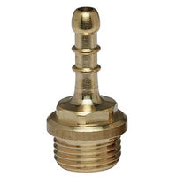 PORTAGOMMA GPL DRITTO FILETTO MASCHIO - OTTONE MM 10 1/2M- 10 pezzi