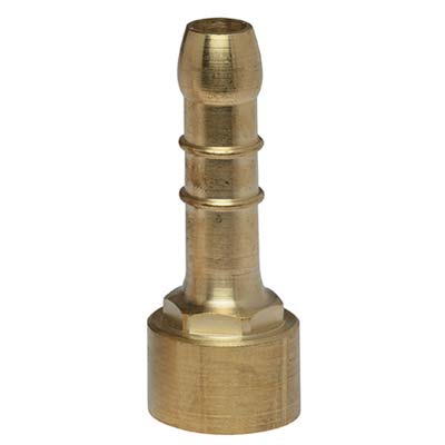 PORTAGOMMA METANO DRITTO FILETTO FEMMINA - OTTONE MM 14 1/2F- 10 pezzi