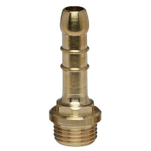 PORTAGOMMA METANO DRITTO FILETTO MASCHIO - OTTONE MM 14 1/2M- 10 pezzi