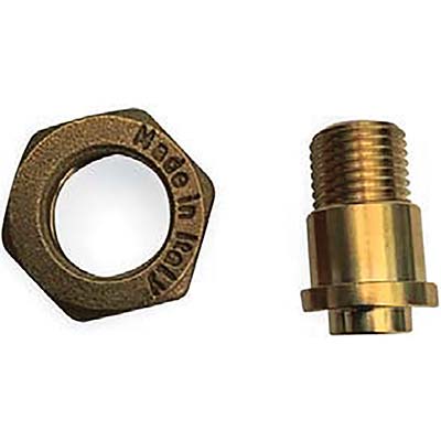 DADO + INIETTORE GPL - OTTONE W20X1/4SXF 1/4F- 10 pezzi