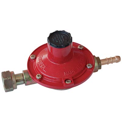 REGOLATORE GAS GPL BP TARATURA VARIABILE INTERNA  KG/H 4 MBAR 20/60 + PORTAGOMMA GPL