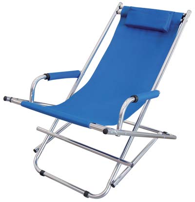 SDRAIO RELAX DOMUS  ALLUMINIO/POLY BLU CM 97X54 H.CM 77