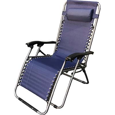 SDRAIO VIRTUS DOMUS  ACCIAIO/TEXT BLU CM 90/165X65 H.CM 112