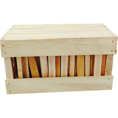 LEGNA ACCENDIFUOCO - SCATOLA LEGNO DM3 16 (96)- 4 confezioni