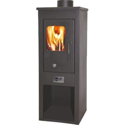 STUFA LEGNA ERA MILLE  NERO KW 6,8 MM 330X350 H.MM 940