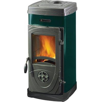 STUFA LEGNA SUPER JUNIOR LA NORDICA - VERDE KW 5 MM 360X419 H.MM 771