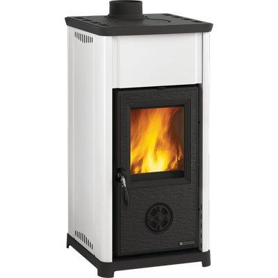 STUFA LEGNA TEA LA NORDICA - BIANCO KW 6,6 MM 414X419 H.MM 832