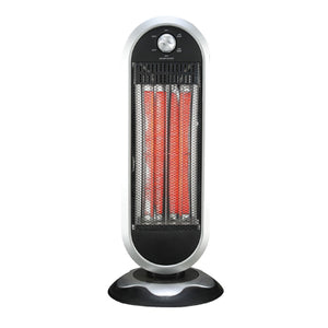 Stufetta al carbonio Tione Effe 230V doppia potenza 450/900W con base oscillante e termostato di sicurezza