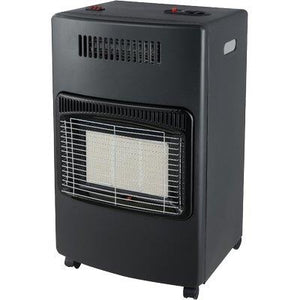 STUFA GAS GPL INFRAROSSI MITRA VENTILATA  NERO WATT 4200 CM 42X38 H.CM 72