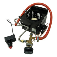 BRUCIATORE STUFA GAS ROUND PATIO DOMUS  CM 210