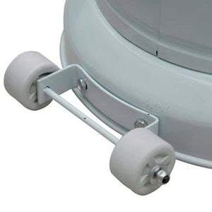 RUOTE STUFA GAS GPL A FUNGO DOMUS  + STAFFA