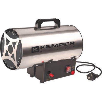 GENERATORE ARIA CALDA GPL 65311N KEMPER  INOX KW 10 MC/H 420 CM 37X18 H.CM 28
