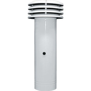 ESALATORE FUMI  LAMIERA VERN BIANCA CM 12