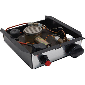 BRUCIATORE STUFA GAS PIRAMIDE ESAGONALE DOMUS