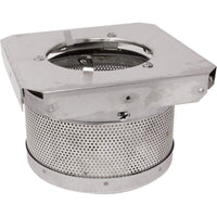 CESTELLO STUFA GAS PIRAMIDE QUADRANGOLARE DOMUS  BRUCIATORE