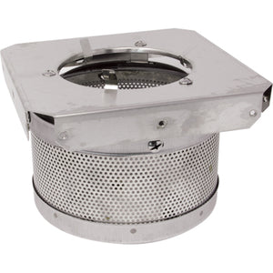 CESTELLO STUFA GAS PIRAMIDE QUADRANGOLARE DOMUS  BRUCIATORE