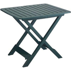 TAVOLO TEVERE PROGARDEN  PP VERDE CM 80X72 H.CM 70