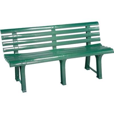 PANCHINA ORCHIDEA PROGARDEN  PP VERDE CM 145X49 H.CM 74