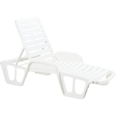 LETTINO IMPILABILE PROGARDEN - PP BIANCO CM 71X192 H.CM 46