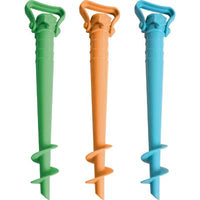 PICCHETTO OMBRELLONE PLASTICA - CM 43- 4 pezzi