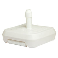 BASE X OMBRELLONE PEHD MAXI  BIANCO CM 60X60 F.MM 30/54