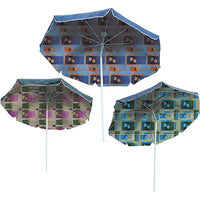 OMBRELLONE MARE COVER DOMUS  ACCIAIO/COTONE DUPLEX MT 2