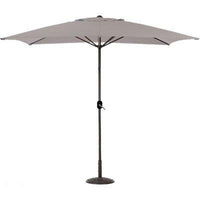 OMBRELLONE PALO CENTRALE CLASSIC EASY DOMUS  ACCIAIO/POLY TORTORA MM 48 MT 3