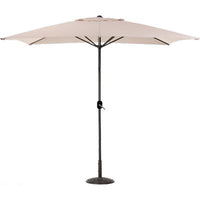 OMBRELLONE PALO CENTRALE CLASSIC EASY DOMUS  ACCIAIO/POLY ECRU MM 48 MT 3