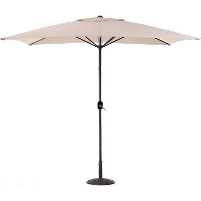 OMBRELLONE PALO CENTRALE CLASSIC EASY DOMUS  ACCIAIO/POLY ECRU MM 48 MT 3