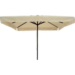 OMBRELLONE PALO CENTRALE CLASSIC DOMUS  ALLUMINIO/POLY ECRU MM 48 MT 2X3