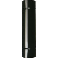 TUBO LEGNA CLASSIC NERO OPACO SAVE  CM 13 H.CM 100