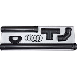 TUBO PELLET NERO OPACO KIT SAVE - CM 8 CF=PZ 11- 1 confezioni