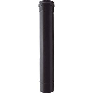 TUBO PELLET LIGHT NERO OPACO SAVE  CM 10 H.CM  50