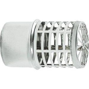 TERMINALE SCARICO PELLET - CM  8- 2 pezzi