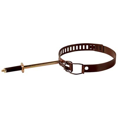 COLLARE REGGITUBO CLASSIC MARRONE - CM  8/13 + TASSELLO- 10 pezzi