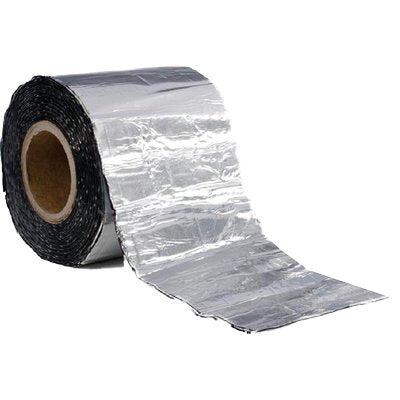 NASTRO ADESIVO BITUMINOSO GEKO - ALLUMINIO MT 10 H.CM 10- 2 pezzi