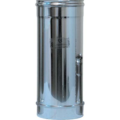 TUBO ACCIAIO INOX AISI 304  CM 25 H.CM  50