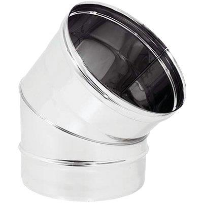 GOMITO INOX AISI 304 45  °  CM 10