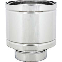 TERMINALE SCARICO A BOTTE MASCHIO ACCIAIO INOX 304  CM 13 H.CM 23