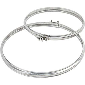 FASCETTA BLOCCAGGIO TUBO ACCIAIO INOX AISI 304 - CM 15- 10 pezzi