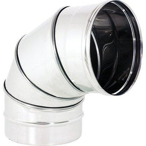 GOMITO INOX AISI 316 90  ° GIREVOLE  CM 10