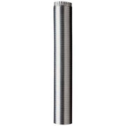 TUBO RULLATO ALLUMINIO NATURALE - MM 0,12 CM 16 MT 3- 6 pezzi