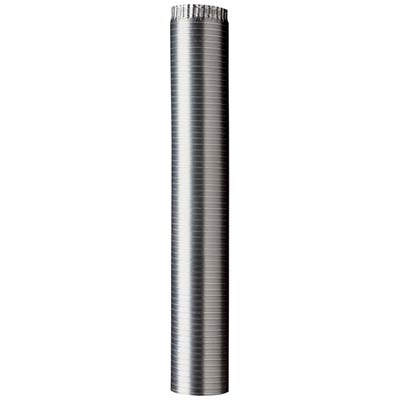 TUBO RULLATO ALLUMINIO NATURALE - MM 0,12 CM 16 MT 3- 6 pezzi