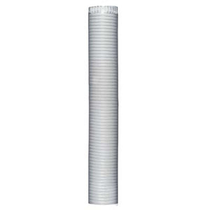 TUBO RULLATO ALLUMINIO BIANCO - MM 0,12 CM  8 MT 3- 6 pezzi
