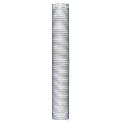 TUBO RULLATO ALLUMINIO BIANCO - MM 0,12 CM 10 MT 3- 6 pezzi