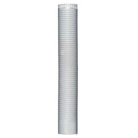 TUBO RULLATO ALLUMINIO BIANCO - MM 0,12 CM 12 MT 3- 6 pezzi