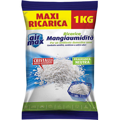 AIRMAX SALI RICARICA - INODORE KG 1- 6 pezzi