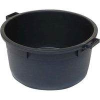 MASTELLONE SOTTOSPINA TONDO NERO + MANICI ICS  LDPE LT 100 CM 75 H.CM 33