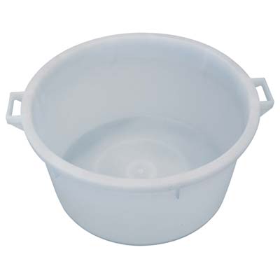 MASTELLONE SOTTOSPINA TONDO BIANCO + MANICI ICS  LDPE LT   80 CM 65 H.CM 32