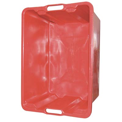 CASSA ORTOFRUTTA SALVASPAZIO MAXI ICS  HDPE CHIUSA CM 63X44 H.CM 33